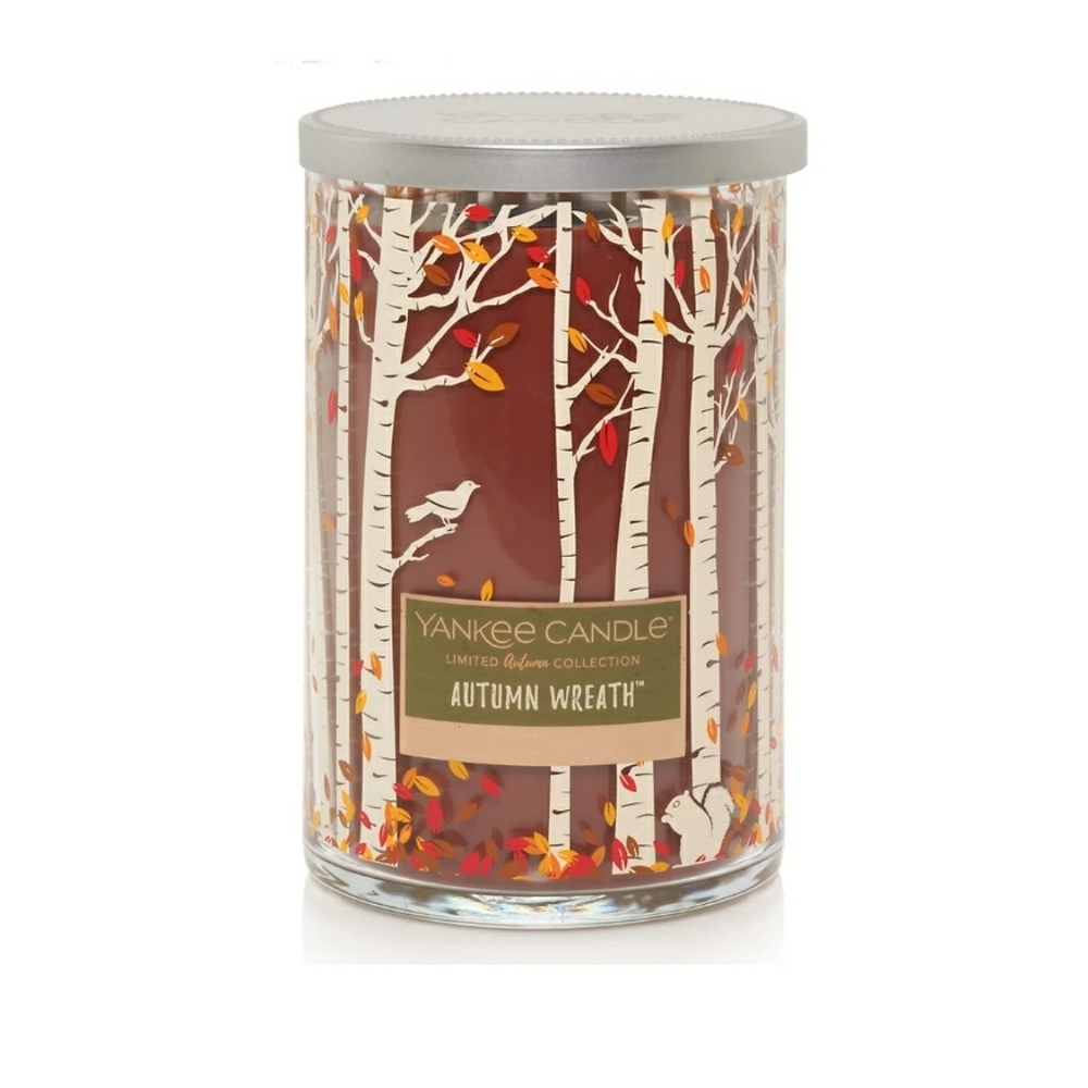 New Autumn Wreath Yankee Candle